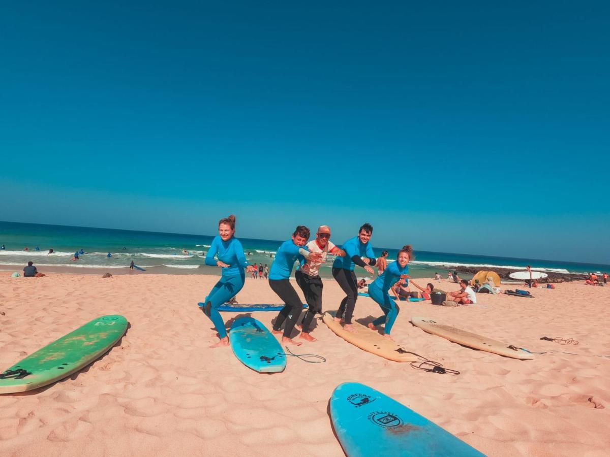 Хостел International Surf Camp Only Surf Коральео Экстерьер фото